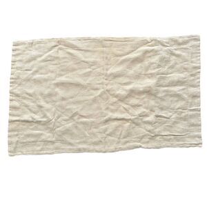 Bella Notte‎ Linens Homespun King Sham Size 40" x 24" Pillow Case 100% Linen